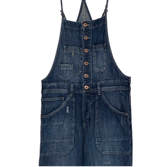 Pilcro for Anthropologie Denim Painter Overall | Size 27 - Picture 5 of 11